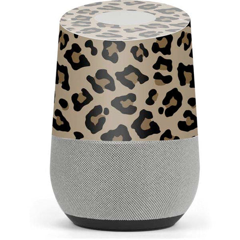 Leopard Print Google Home Skin